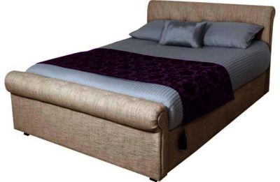 Heart of House Higham Kingsize Bed Frame - Oatmeal